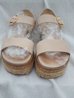 Gabriela Hearst Leather&Jute Sandals Size 35